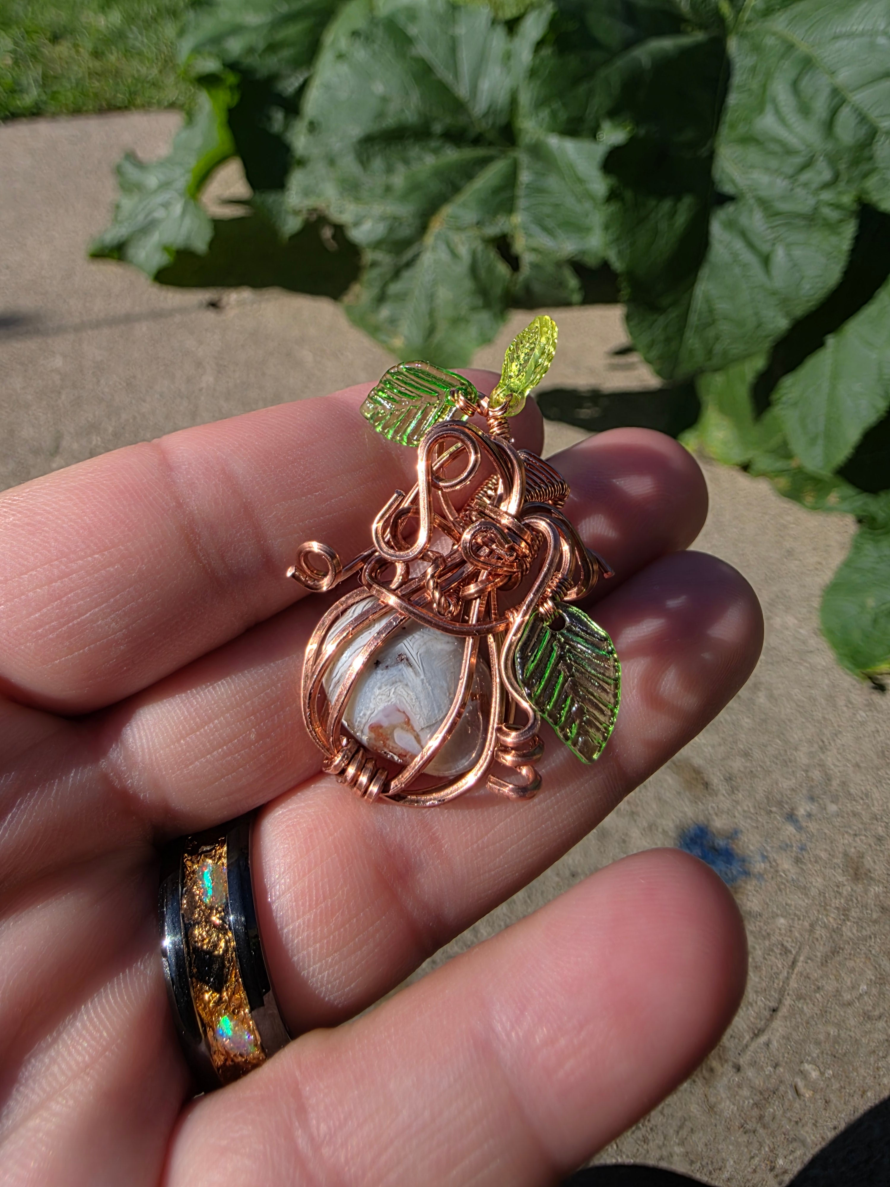 Little pumpkin pendant