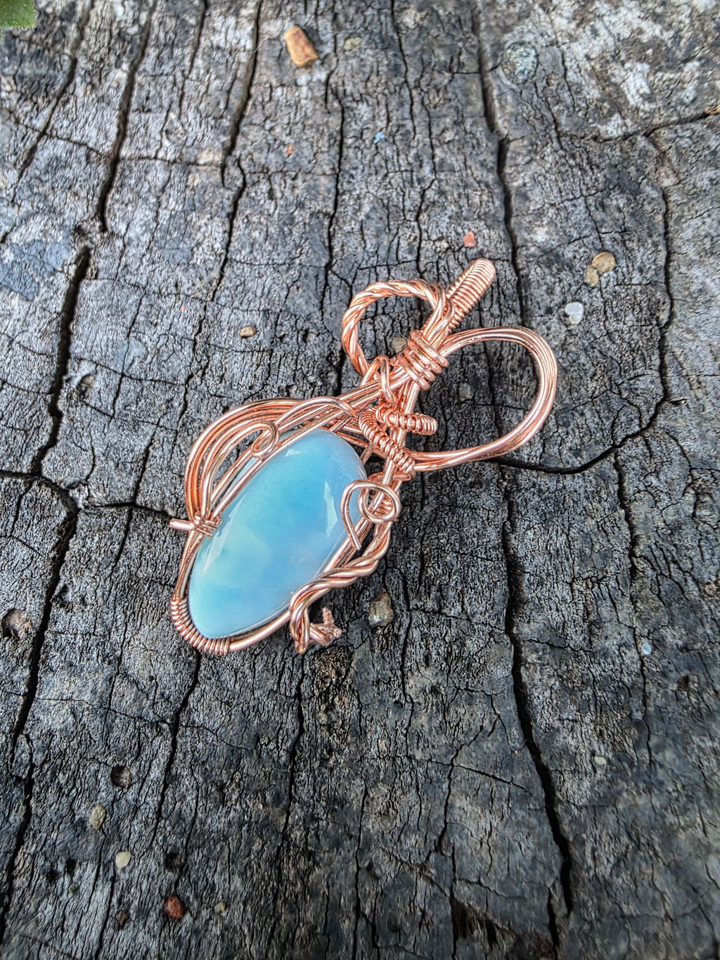 Larimar pendant