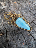 Larimar pendant